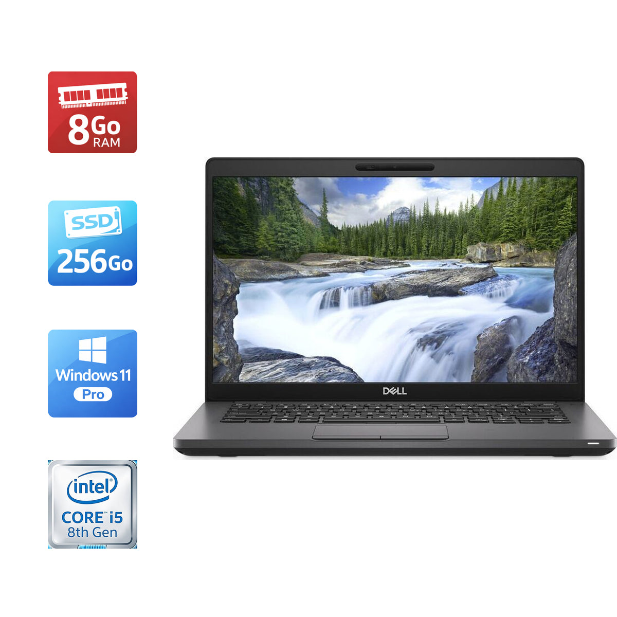 DELL Latitude 5400 i5-8365U 8Go 256Go SSD