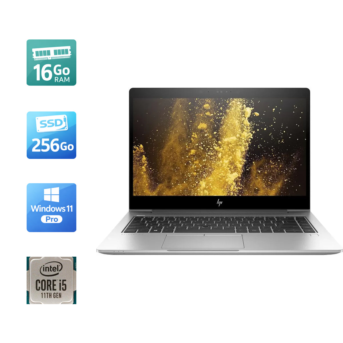 HP EliteBook 840 G6  i5-1145G7 16Go 256Go SSD