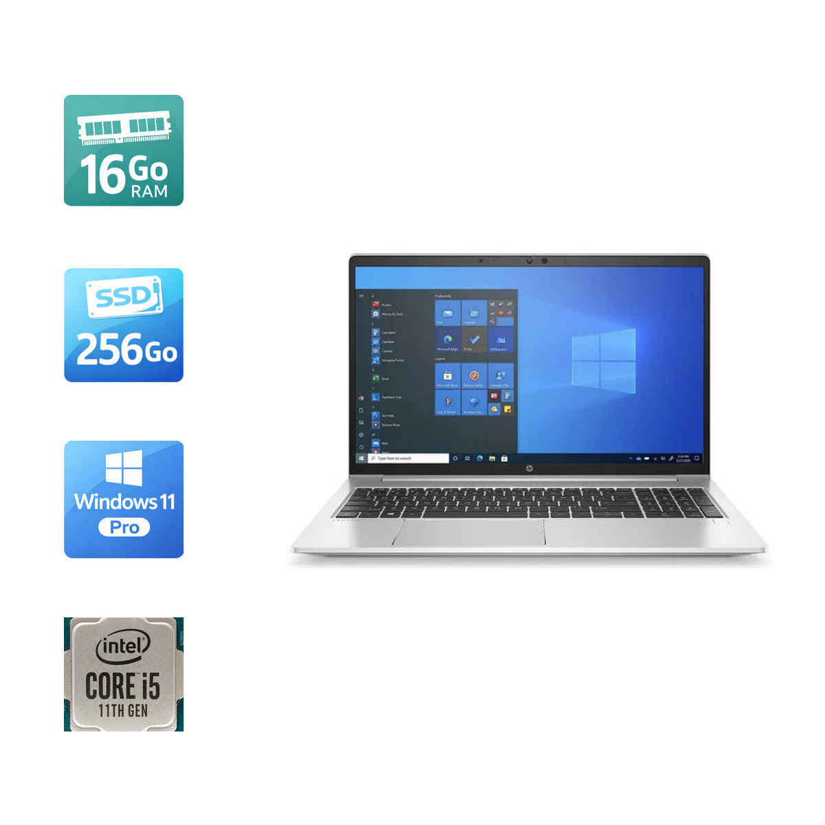 HP ProBook 650 G8  i5-1135G7 16Go 256Go SSD